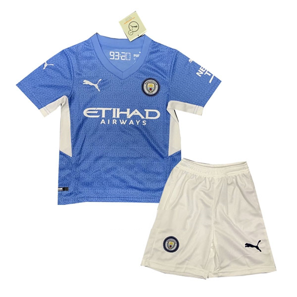 Camiseta Manchester City 1ª Niño 2021 2022